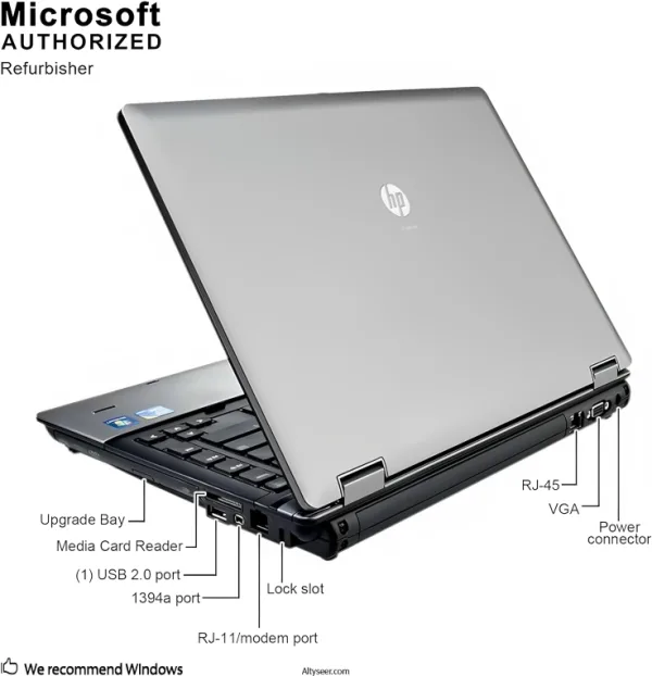 HP Probook 6440b – Core™i5 CPU M520 Processor (2.40 GHz) ram 4GB DDR3 250GB HDD