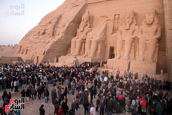 تعامد الشمس على معبد أبو سمبل               (طبعة  ثالثة ورقية بالألوان، مارس 2025م)