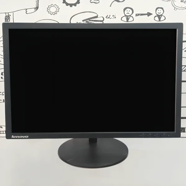 شاشة لينوفو ThinkVision T2224d مسطحة 22 بوصة LED درجه اولى استعمال