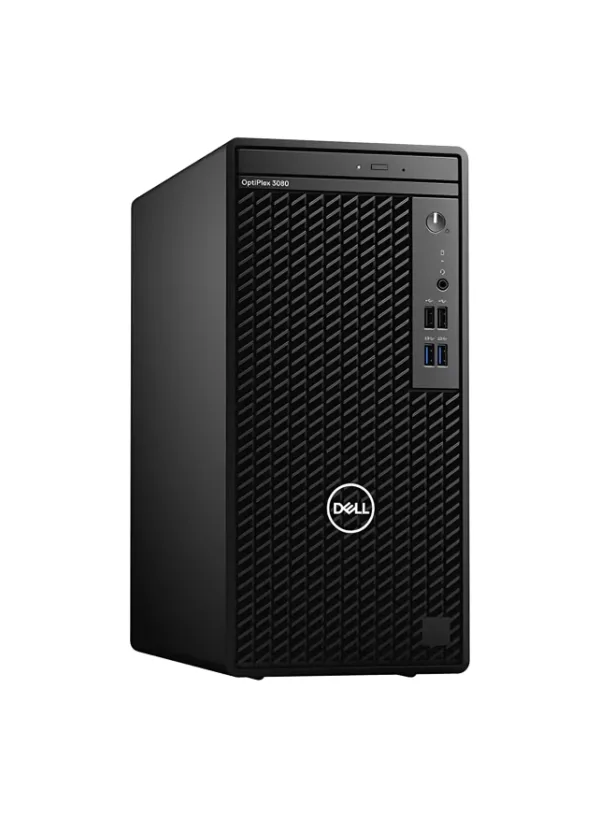 OptiPlex 3080 Tower Desktop, Intel Core i5 10500 Processor/16GB RAM/1TB HDD+128GB SSD/Integrated Graphics/Windows 10/International Version Black
