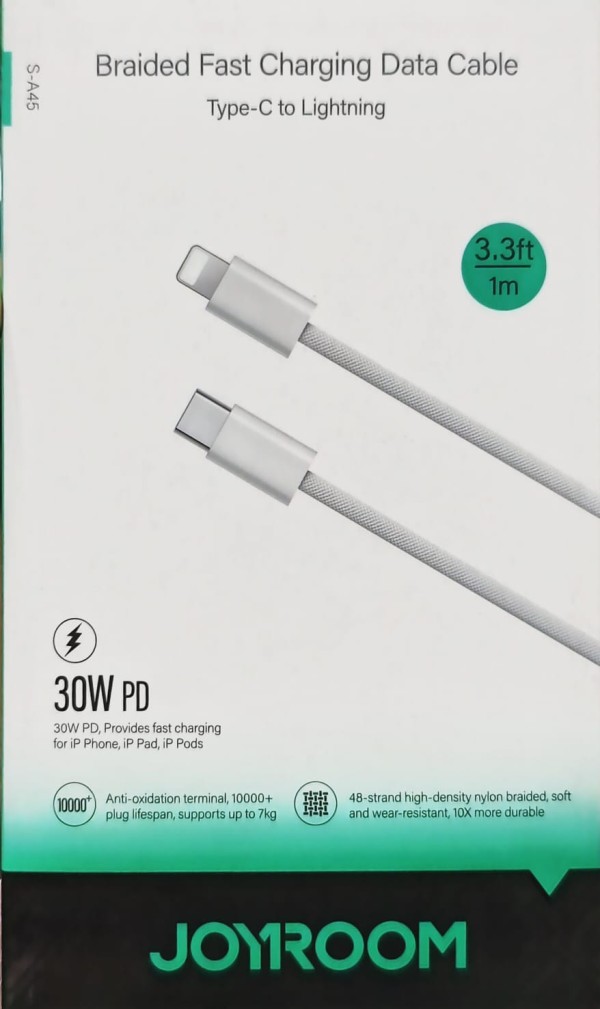 Joyroom Braided Fast Charging Data cable
