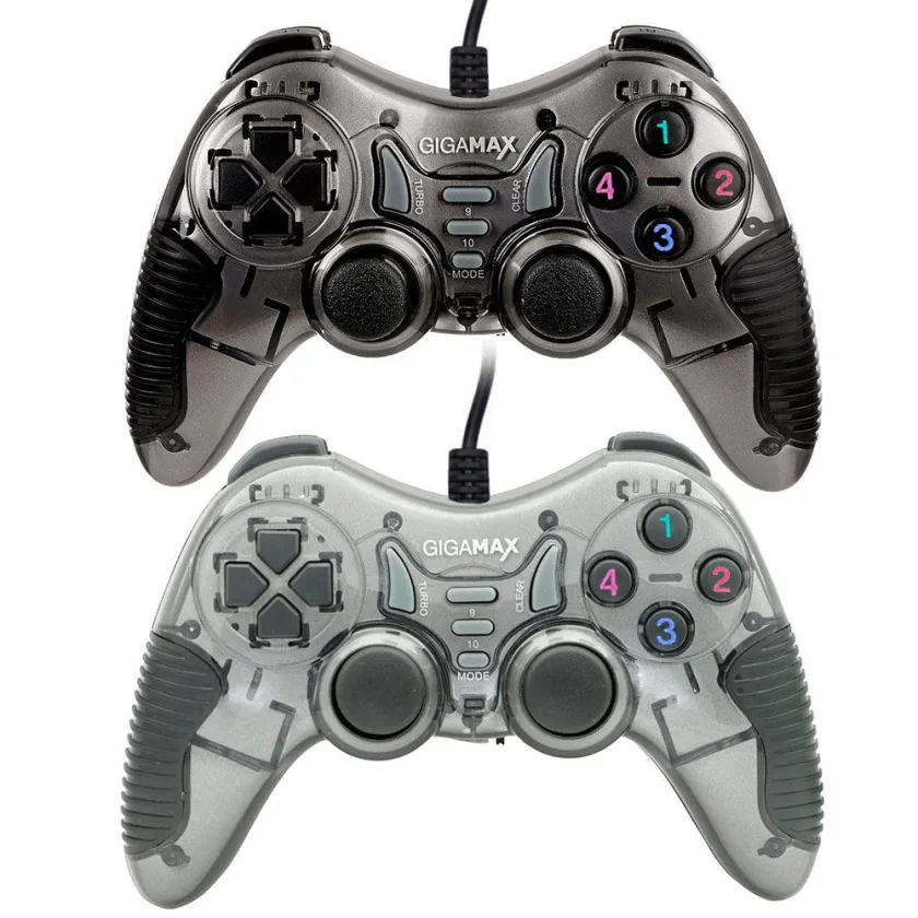 Gigamax Plus 6060 Double Wired Gamepad With Analog
