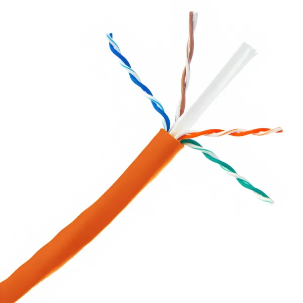 كابل نت وورك لافا 305 متر Cat6 UTP - برتقالي