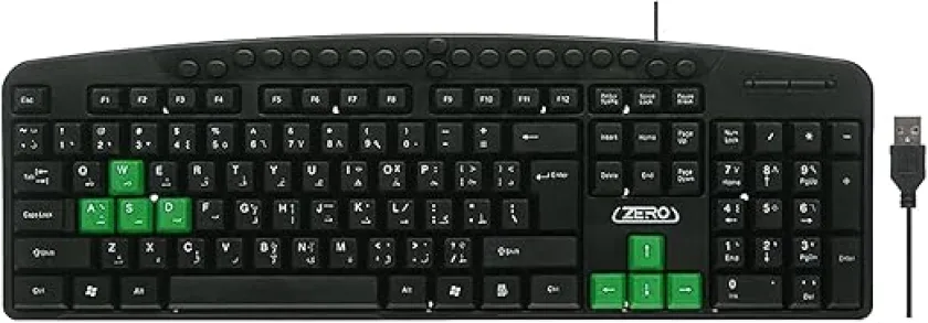 Vesta USB Keyboard MultiMadia For PC & Laptop - KB-47020