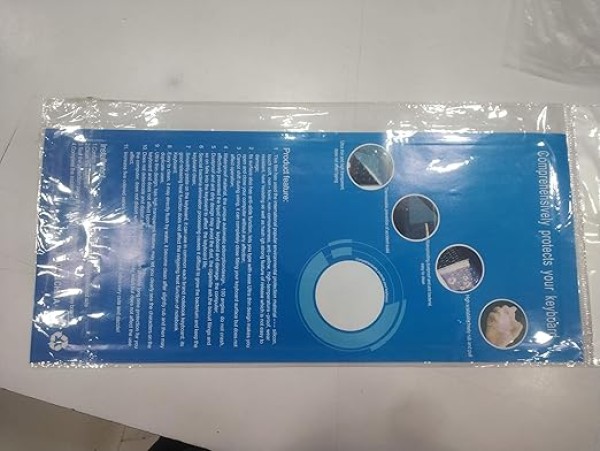 AE LTD Laptop Keyboard Cover, Clear Silicone Skin Protector, Fingerprint & Dust Resistant