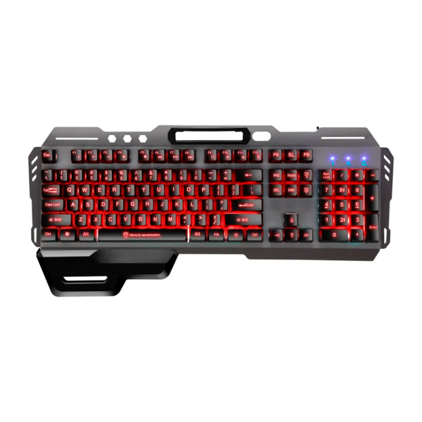 SPACE WARSHIP - GK70 - Ergonomic Gaming Keyboard with RGB Lighting - Black