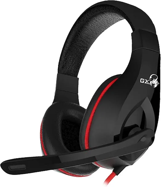Genius GX Audioline Gaming Headset Over Ear, Black - HS-G560