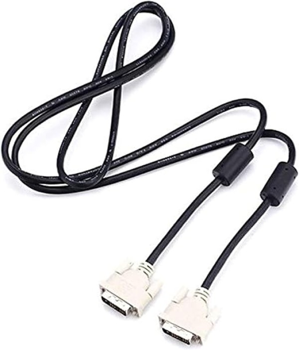 Generic 6ft DVI-D Male-to-Male Cable for Computers PCs