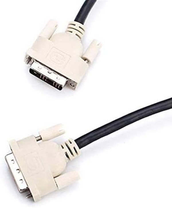Generic 6ft DVI-D Male-to-Male Cable for Computers PCs