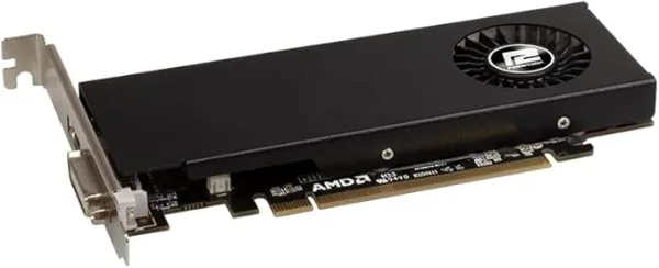 بطاقة رسومات AMD راديون RX 550 بتصميم منخفض مع ذاكرة GDDR5 سعة 2 جيجابايت