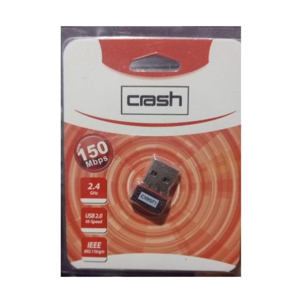 Crash USB WiFi Wireless Adapter Network LAN Card 802.11n For PC&LAPTOP