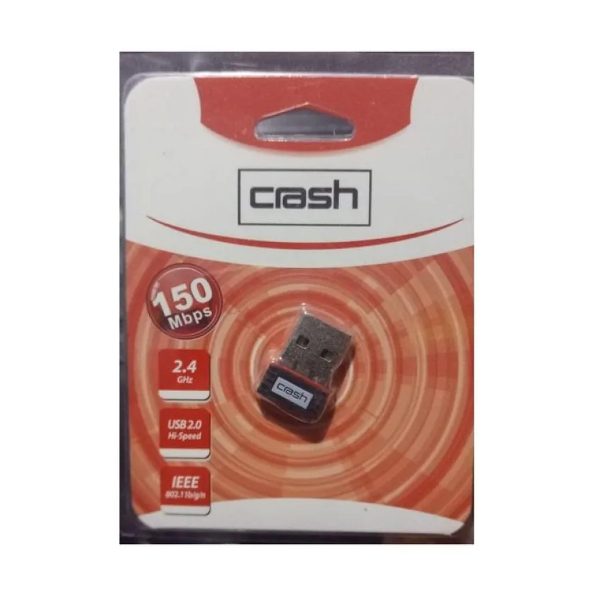 Crash USB WiFi Wireless Adapter Network LAN Card 802.11n For PC&LAPTOP