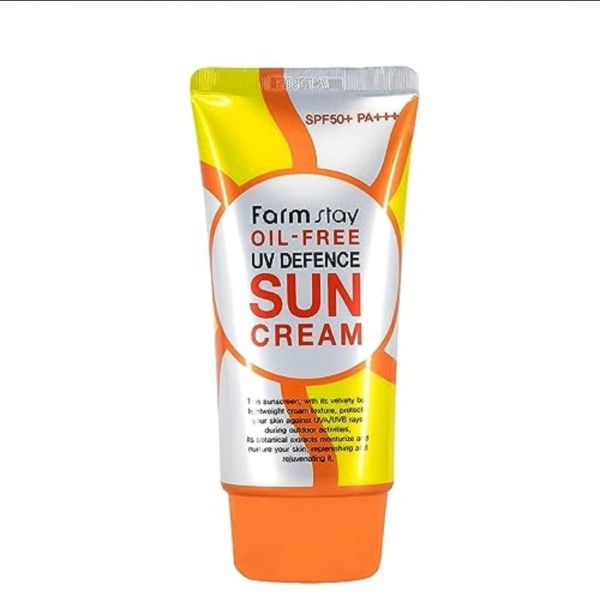 Sun cream Farm stay oil free