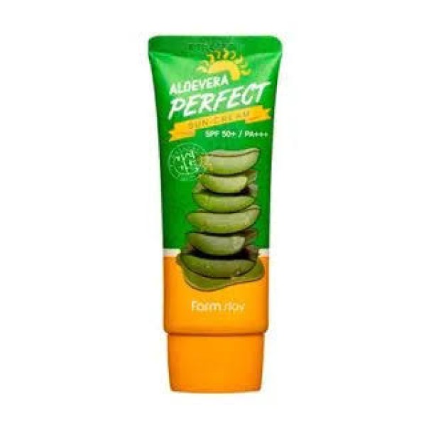 كريم واقي الشمس بالألوفيرا SPF 50+ PA+++ من فارم ستاي