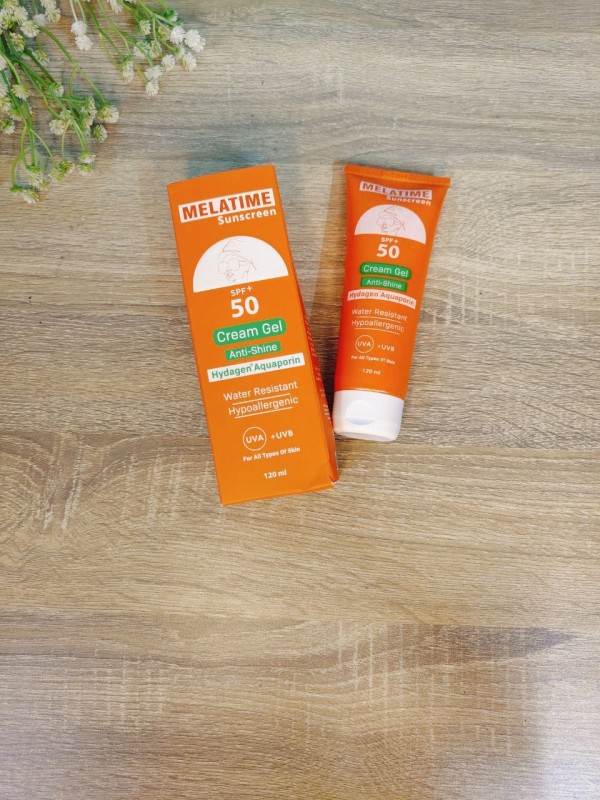 Sunscreen cream gel melatime