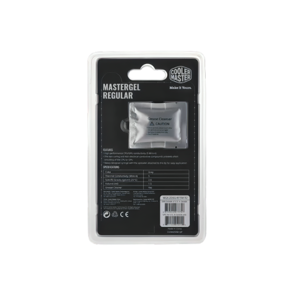 معجون تبريد حراري Cooler Master New MasterGel Regular عبوة 1.5مل