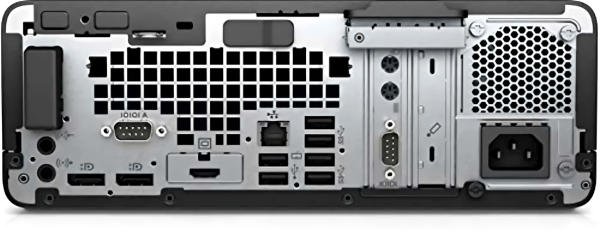HP ProDesk 600 G4- SFF 6-Core 3.1 GHz Intel Core i5-8600 CPU @ 3.10GHz RAM 8 GB HDD 500GB- Micro Tower