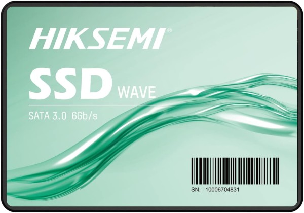 Hikvision HIKSEMI WAVE(S) 128GB, 3D NAND 2.5-inch SATA SSD, Internal Solid State Drive, Up to 460MB/s read speed, 370MB/s write speed