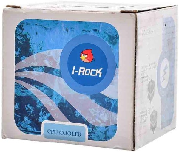 مبرد وحدة المعالجة المركزية تيربو Lga 775 - بلون اسود من اي-روك، 5 دبابيس