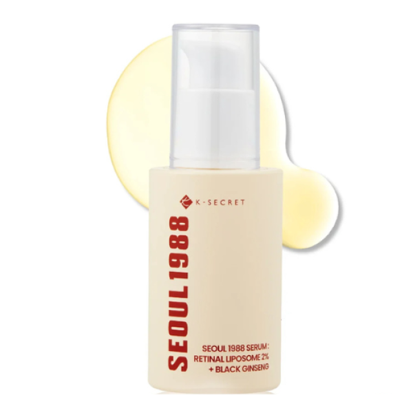 كي سيكريت سيول 1988 سيروم بريتينال ليبوسوم 2% + الجنسنج الأسود  30 مل |  K Secret Seoul 1988 Serum Retinal Liposome 2% + Black Ginseng 30 Ml