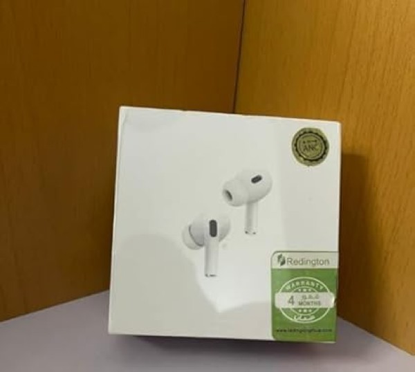 سماعات airpods2 pro plus بلوتوث مع حافظة شحن لاسلكية بخاصية الغاء الضوضاء النشطة (ابيض، لاسلكية حقيقية)
