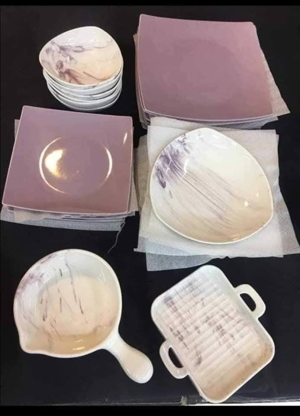طقم عشاء بورسلين