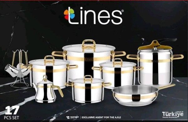 طقم حلل Lines استانلس