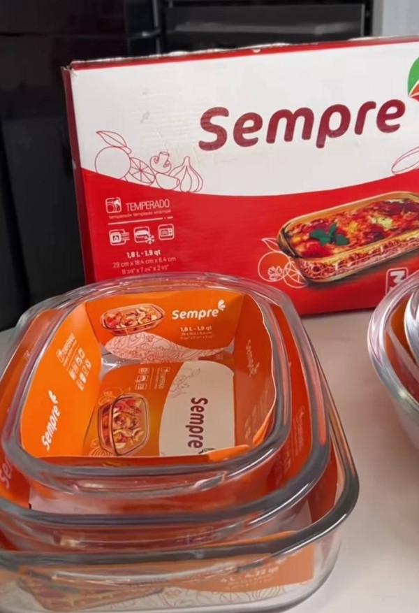 طقم طاجن بايركس sempre