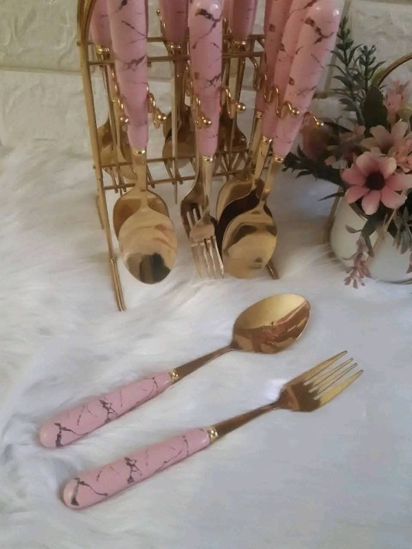 طقم معالق سفره ماربل