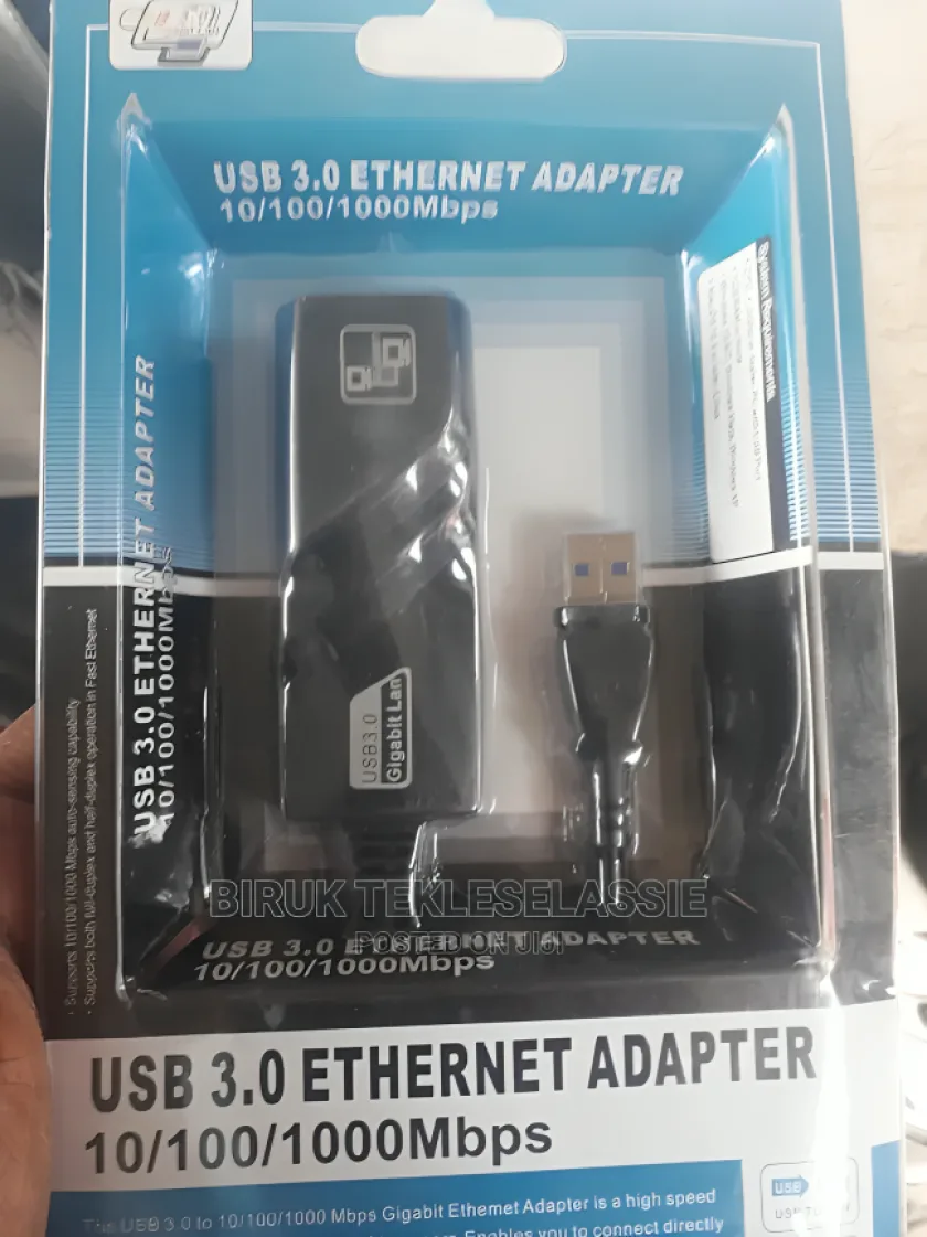 Usb 3.0 Ethernet Adapter Usb to Rj45 Lan Network Adapter