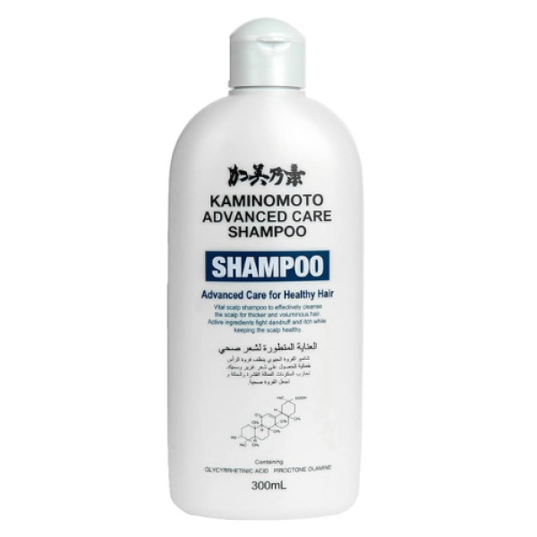 كامينوموتو شامبو الياباني للعناية المتقدمة بالشعر 300مل  |  Kaminomoto Japanese Advanced Hair Care Shampoo 300ml