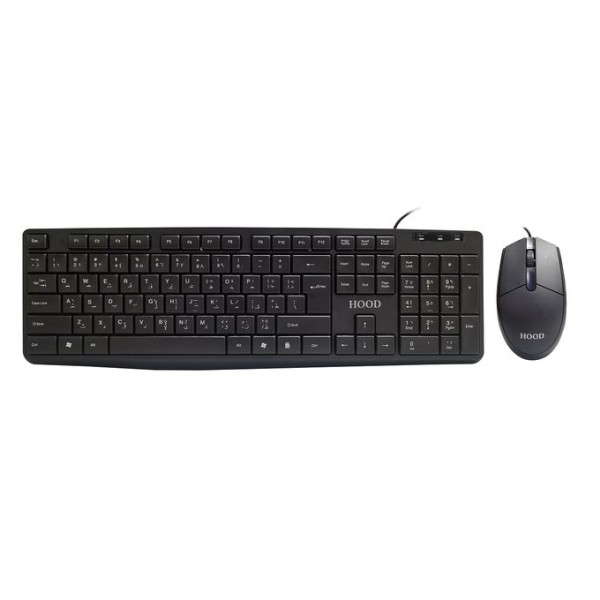 Hood KM200 USB (keyboard & Mouse)1000 DPI/2Y