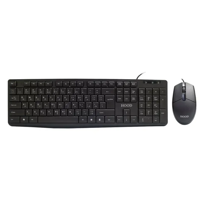 Hood KM200 USB (keyboard & Mouse)1000 DPI/2Y