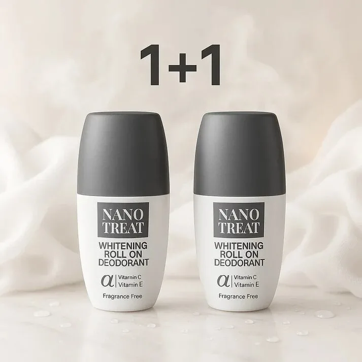 عرض رول أون (1+1 هدية) بدون رائحة   Whitening Deodorant Roll On Free Fregrance
