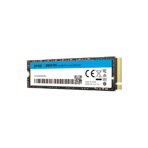 Lexar® NM610PRO M.2 2280 PCIe Gen3x4 NVMe SSD 1TP-