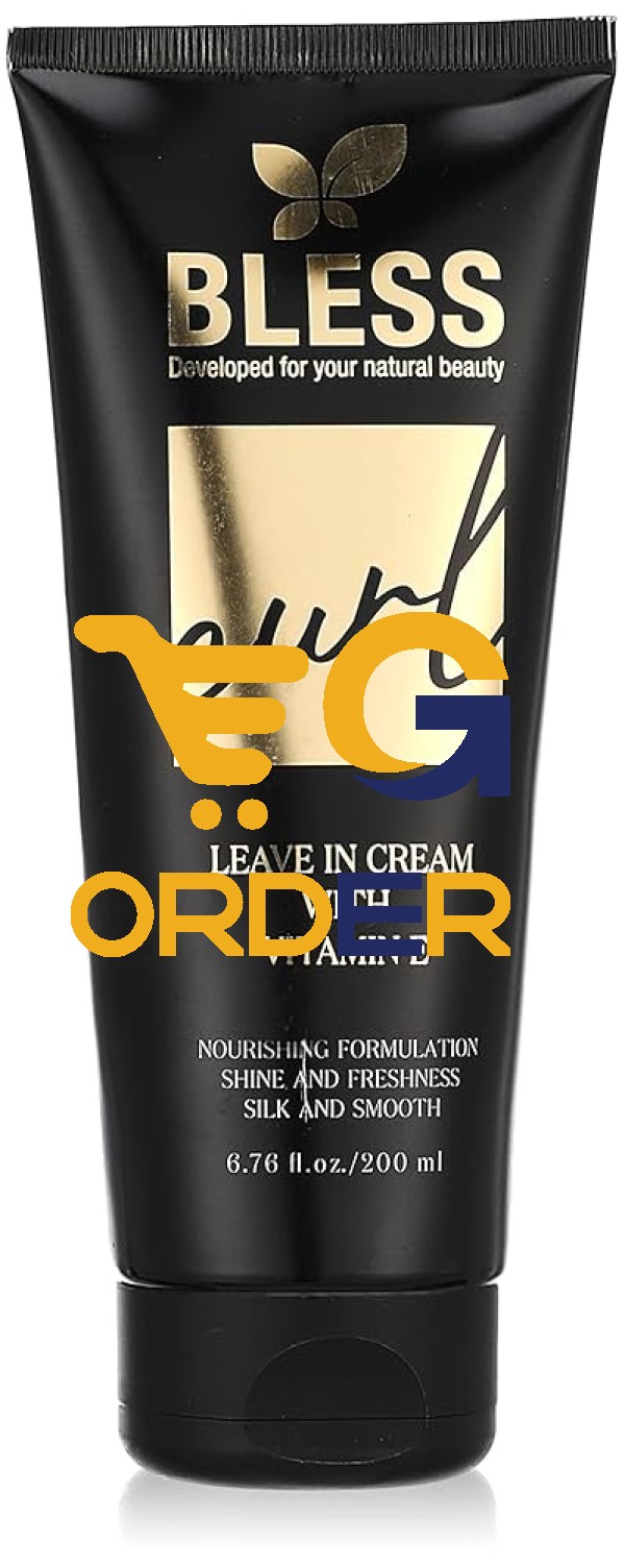 كريم بليس ليف إن مع فيتامين إي 200 مل Bless Leave In Cream With Vitamin E 200 Ml