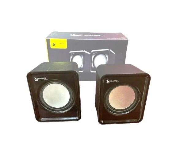 سماعات كمبيوتر GIGA MAX GM-410 من جيجاماكس قطعتين