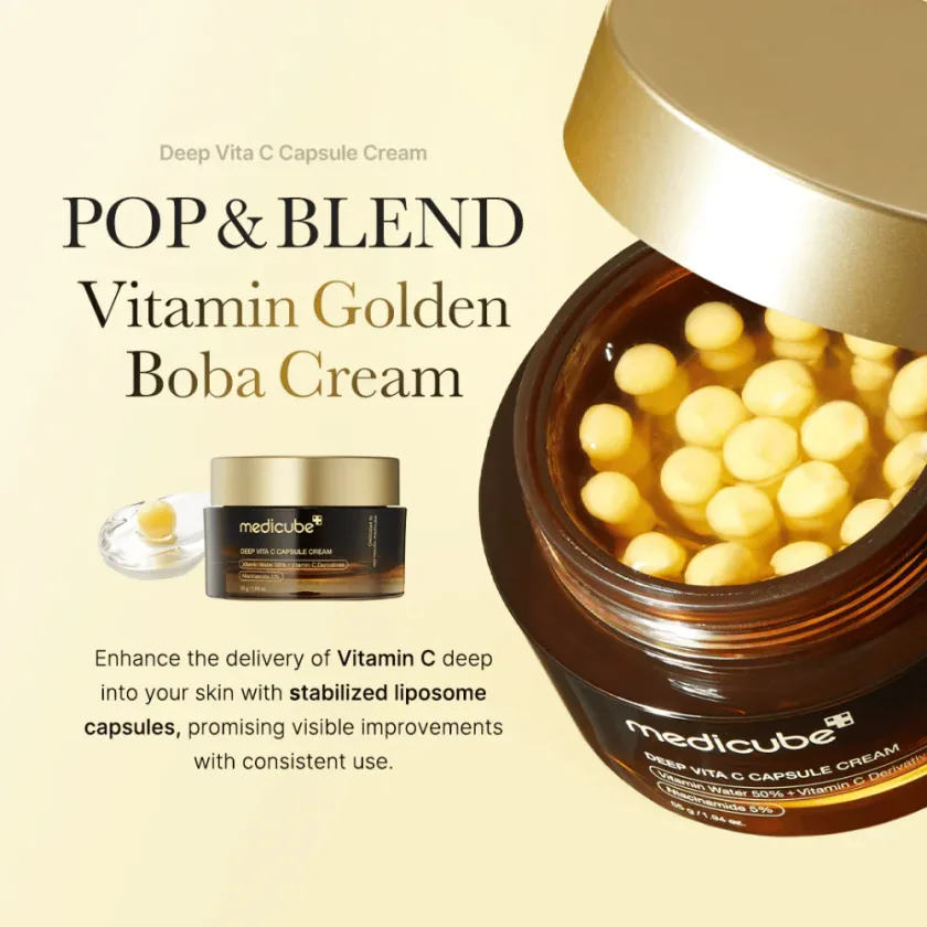 ميديكوب كريم ديب فيتا سي كابسول 55جرام | Medicube Deep Vita C Capsule Cream 55g