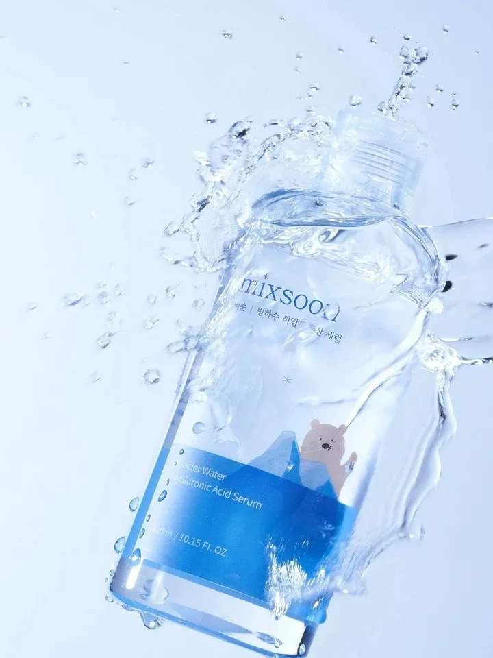 ميكسون سيروم حمض الهيالورونيك بمياه الجليشر لترطيب عميق للبشرة 100 مل | mixsoon Glacier Water Hyaluronic Acid Serum 100ml