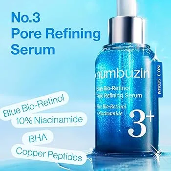 نومبوزين رقم 3 بلو بيو ريتينول سيروم تنقية المسام  30 مل |  Numbuzin No. 3 Blue Bio-Retinol Serum 30ml