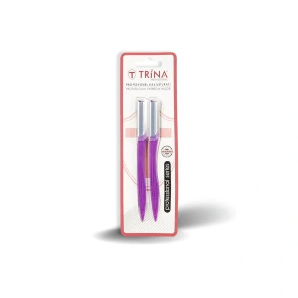 شفرات ترينا لازالة شعر الوجه للنساء قطعتين - Trina Women's Facial Hair Removal Razors 2 Pieces