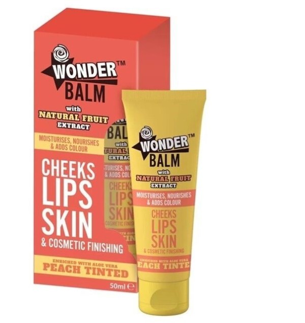 نوج ووندر بالم بيتش تينتد بالم تشيكس ليبس آند سكين - 50 مل Nuage Wonder Balm Peach Tinted Balm Cheeks Lips & Skin - 50ml