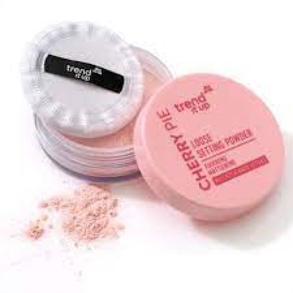 تريند إت أب بودرة تثبيت فضفاضة تشيري باي 4.5 جم   trend it up Cherry Pie Loose Setting Powder 4.5 gm
