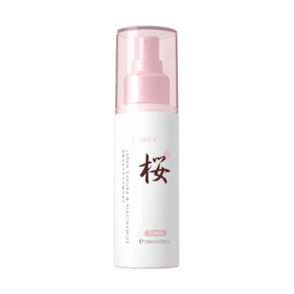 لايكو ساكورا نياسيناميد تونر مرطب  ومضاد للشيخوخة  100 مل  LAIKOU Sakura Niacinamide Toner Moisturizing Anti-aging Even Skin Tone 100ml