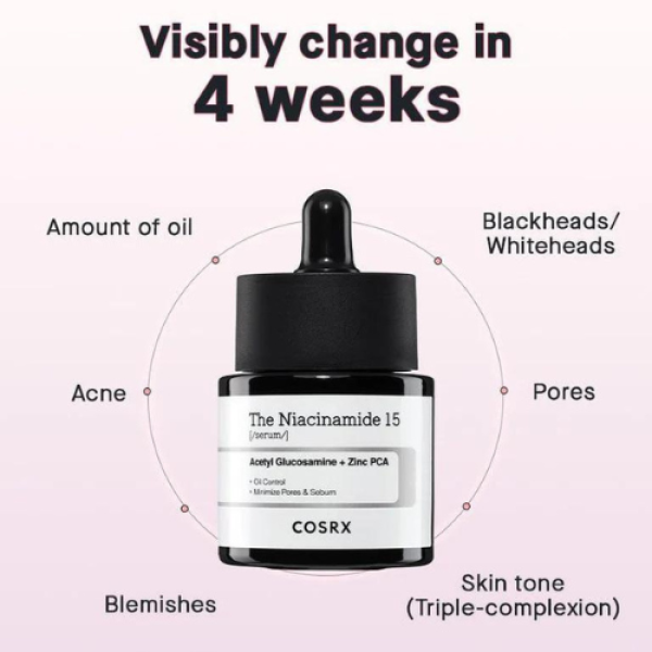 كوزركس سيروم النياسيناميد 15 20 مل  - Cosrx The Niacinamide 15 Serum 20Ml