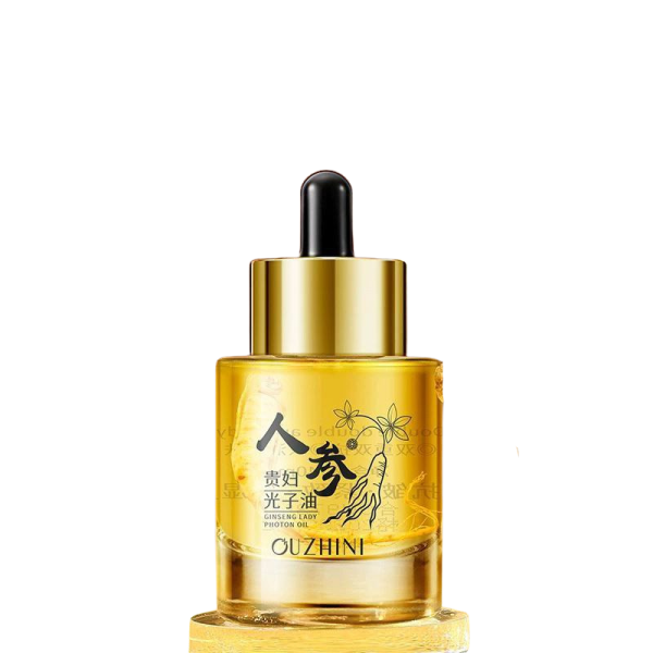 زيت الجينسنغ ليدي فوتون من أوزيني 30 مل  OUZHINI Ginseng Lady Photon Essence Oil 30ml