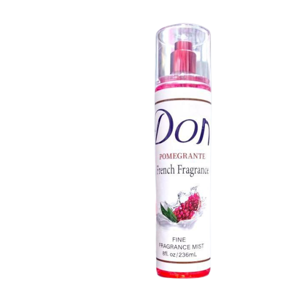 عطر فرنسي برائحة الرمان من دون بومغرانيت.  Don Pomegranate French Fragrance Fine Fragrance Mist.