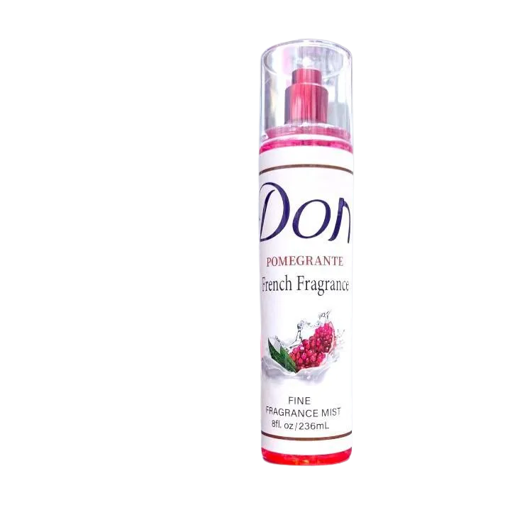 عطر فرنسي برائحة الرمان من دون بومغرانيت.  Don Pomegranate French Fragrance Fine Fragrance Mist.
