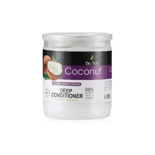 بلسم ترطيب عميق طبيعي من بايو سوفت 500مل   Bio Soft Natural Moisturising Deep Conditioners 500 ml