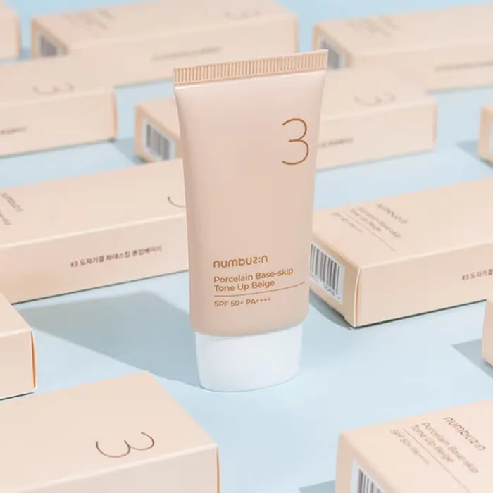 نومبوزين تون أب صن بلوك 50 مل | Numbuzin Tone-Up Sun Block 50ml